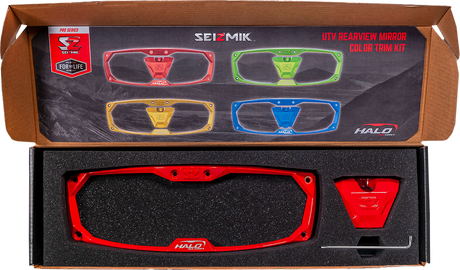 SEIZMIK Halo-RA Series Cast Trim Kit - Red 18100