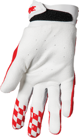 THOR Hallman Digit Gloves - White/Red - XS 3330-6782