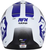 AFX FX-17 Helmet - Force - Pearl White/Blue - XS 0110-5237