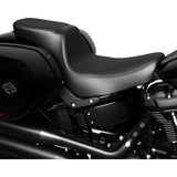 DRAG SPECIALTIES Predator 2-Up Seat - Solar Leather - Smooth - FLSB/FXLRS '18-'24 0802-1639