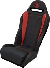 BS SAND Performance Seat - Double T - Black/Red PEBURDBTC