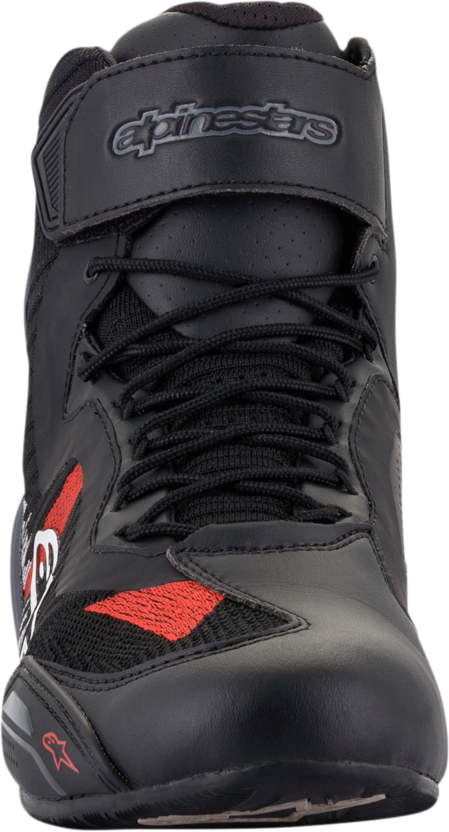 ALPINESTARS Faster-3 Rideknit® Shoes - Black/Gray/Red - US 10.5 25103191165105