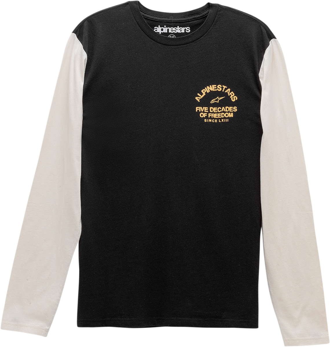 ALPINESTARS Decades Long-Sleeve T-Shirt - Black - XL 12117400910XL