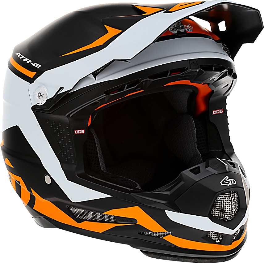 6D ATR-2Y Helmet - Drive - Neon Orange - Large 11-6312