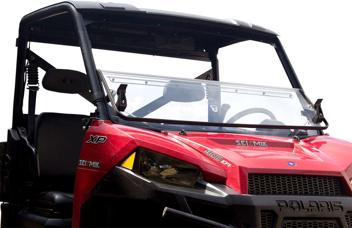 SEIZMIK Folding Windshield - Polycarbonate 24001