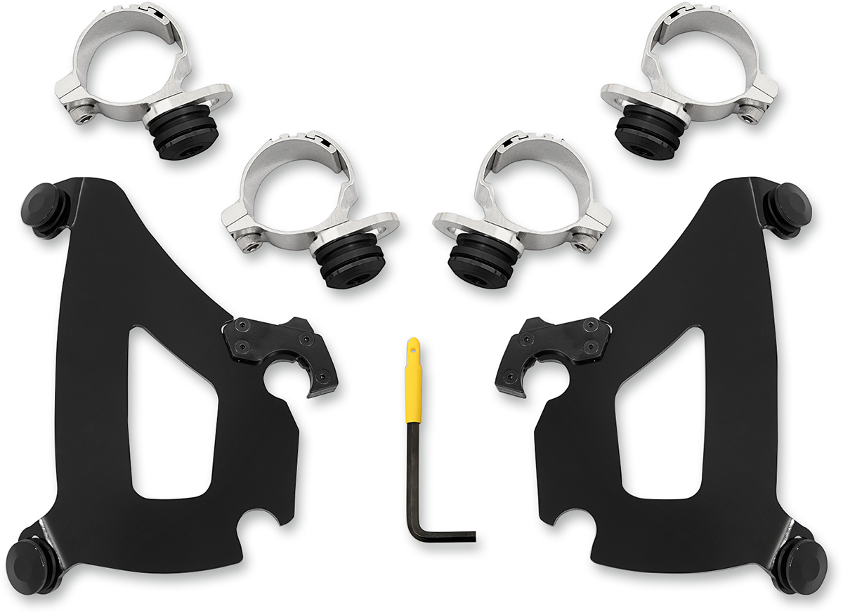 MEMPHIS SHADES Bullet Mounting Kit - Black - Scout MEB2026