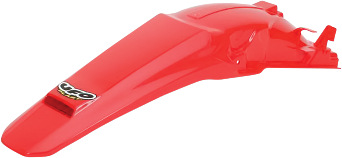 UFO Enduro Rear Fender with LED - '00-'20 CR Red HO03646-070