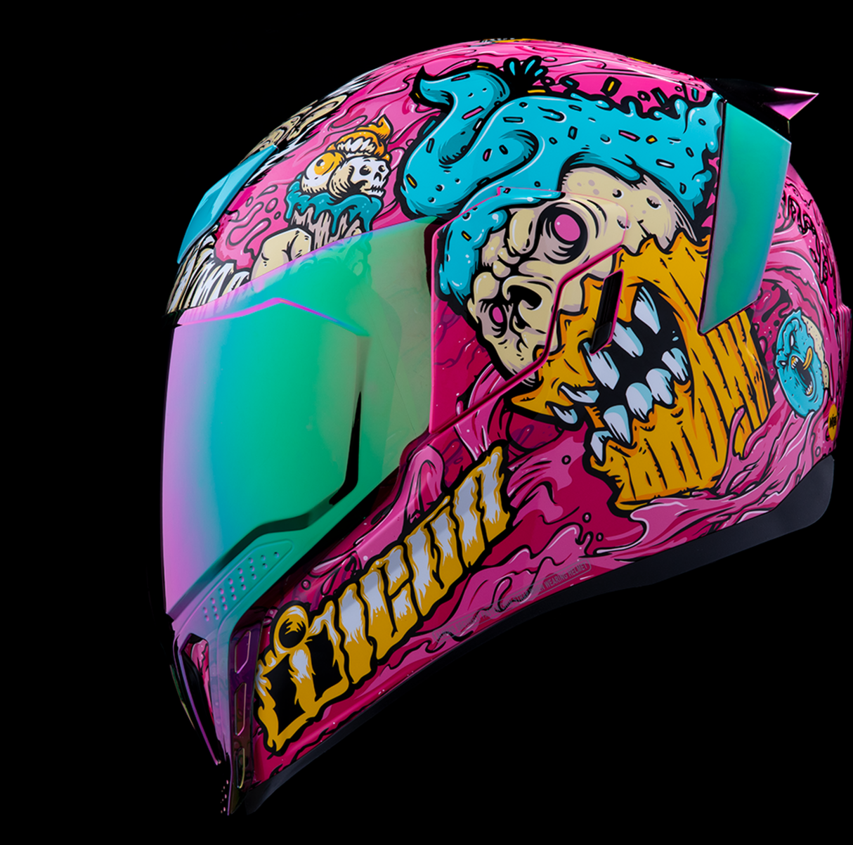 ICON Airflite™ Helmet - Snack Attack - MIPS® - Pink - Small 0101-16924