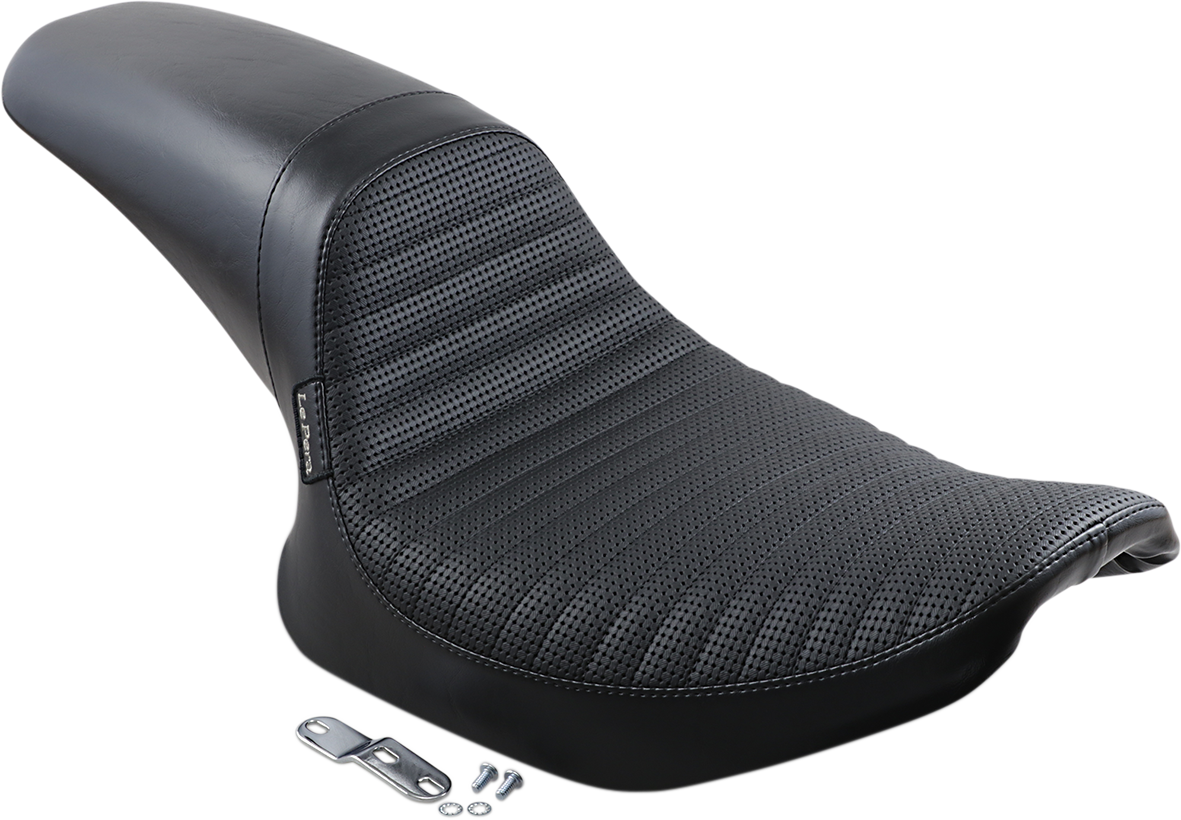 LE PERA Daytona Sport Seat - Basketweave/Pleated - Black L-541BWPT