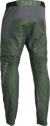 THOR Terrain In-the-Boot Pants - Army Green/Charcoal - 44 2901-10437