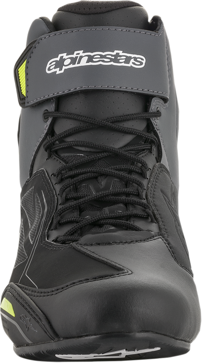 ALPINESTARS Faster-3 Drystar® Shoes - Black/Gray/Yellow - US 7 2540719175-7