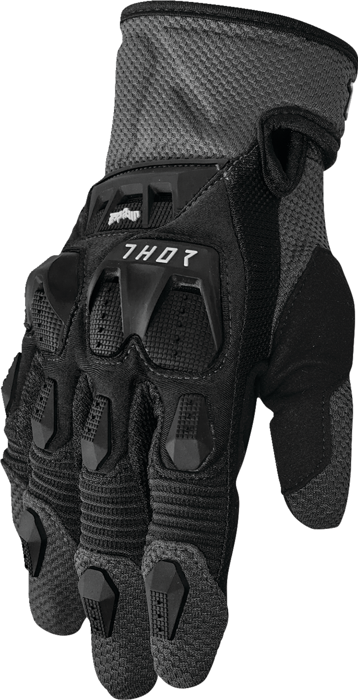 THOR Terrain Gloves - Black/Charcoal - XS 3330-7279