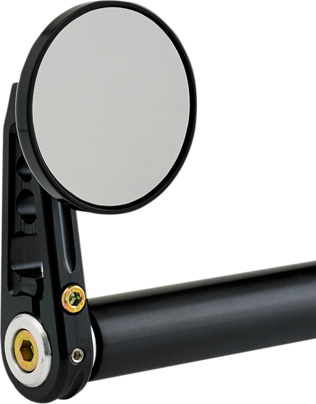 JOKER MACHINE Bar-End Mirror - Black 09-312-DB