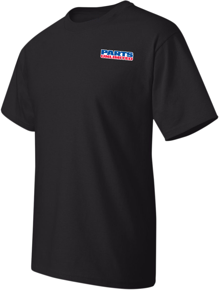 Parts Unlimited T-Shirt - Black - 2xl 3030-15227