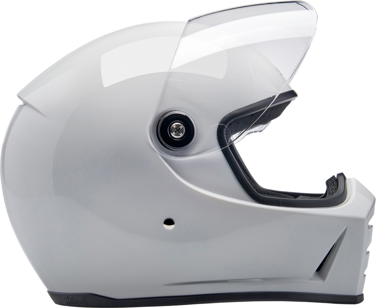 BILTWELL Lane Splitter Helmet - Gloss White - XL 1004-104-505