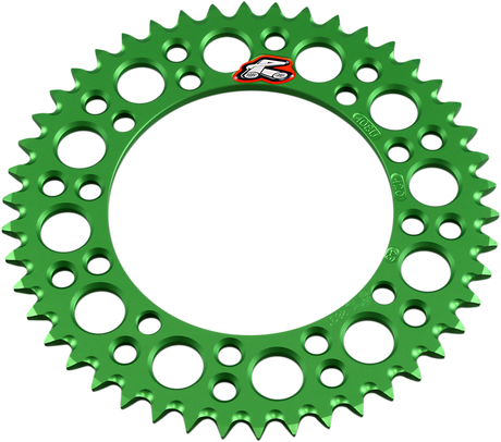 RENTHAL Sprocket - Kawasaki - Green - 46 Tooth 408U-420-46GEGN