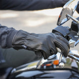 THRASHIN SUPPLY CO. Roper Leather Gloves - Black - Small TRG-01-08