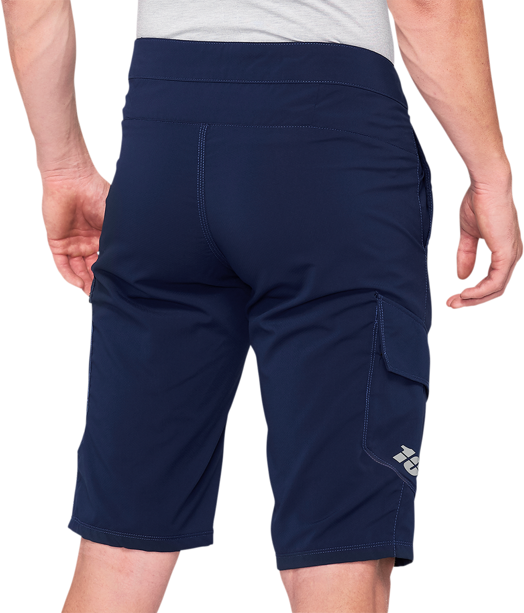 100% Ridecamp Shorts - Navy - US 32 40029-00023