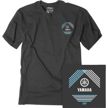 FACTORY EFFEX Yamaha Lined T-Shirt - Heather Charcoal - 2XL 27-87218