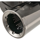 VANCE & HINES Hi-Output Slip-On Mufflers - Dark Chrome - 4-1/2" 16468