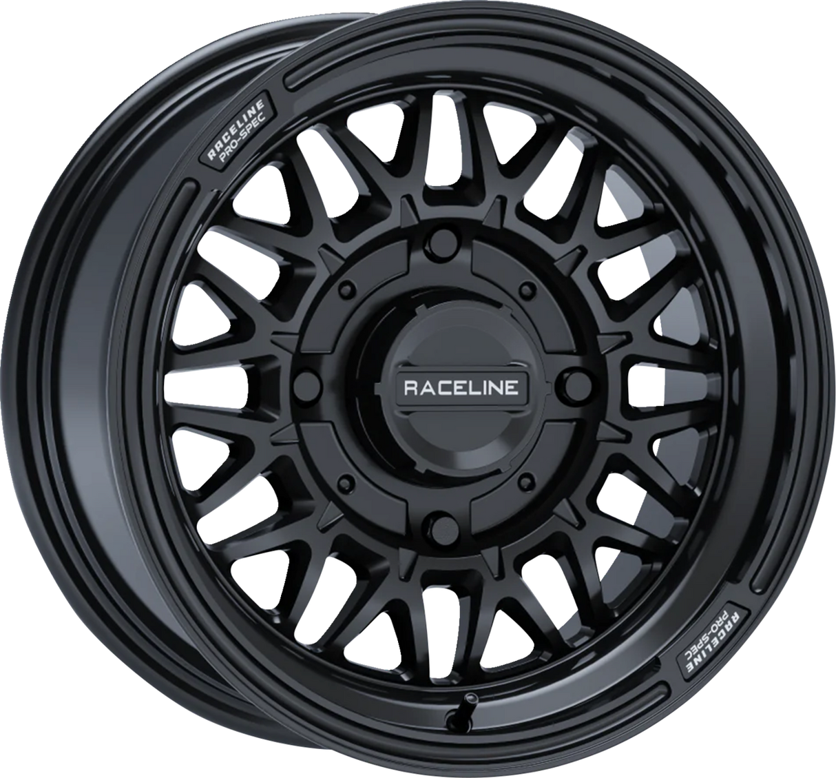 RACELINE WHEELS Wheel - Omega - Front/Rear - Gloss/Black - 15x7 - 4/156 - 5+2 (+10 mm) A13GB-57056+10