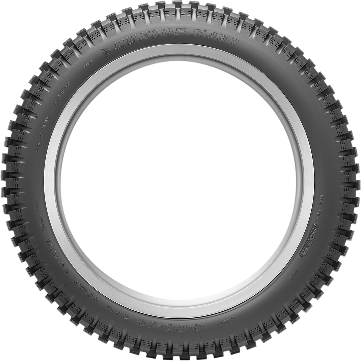 DUNLOP Tire - K950 - Rear - 4.00"-18" - 64P 45112401