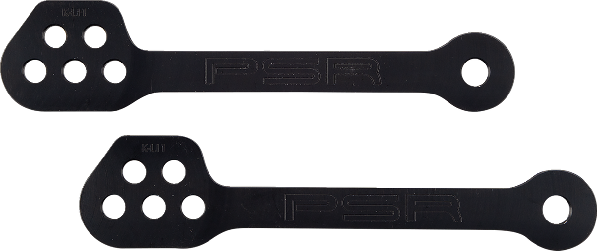 POWERSTANDS RACING Adjustable Lowering Link - Black - Lowers - Stock/1"/2"/0.5"/1.5" 04-00769-22