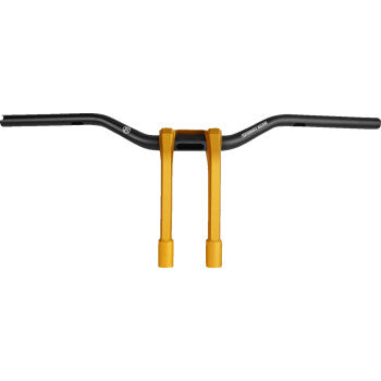 PERFORMANCE MACHINE (PM) Handlebar Assembly - Internal Wiring - Gold Ops  0208-2195M-SMG