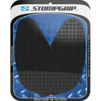 STOMPGRIP Traction Pad Tank Grips - Volcano - Black - Tracer 9 GT 55-10-0209B