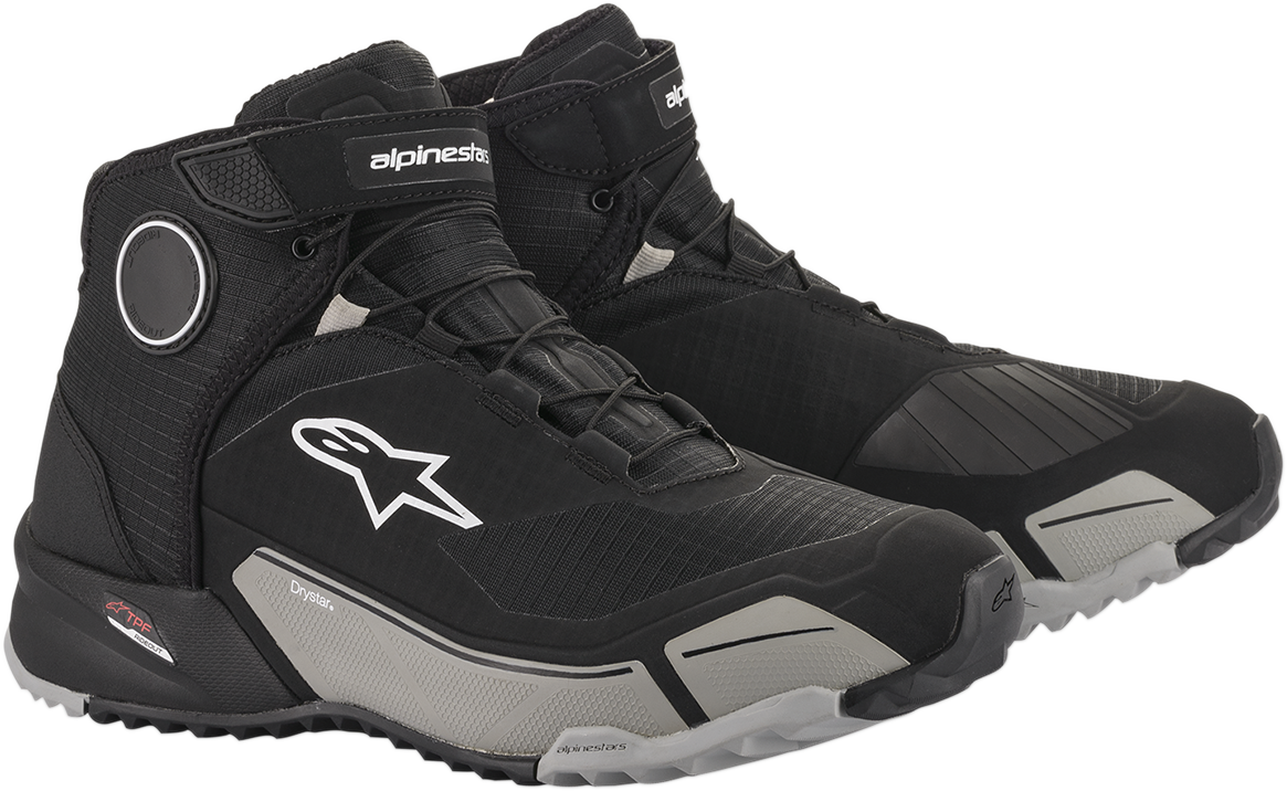 ALPINESTARS CR-X Drystar® Shoes - Black/Cool Gray - US 14 261182010514