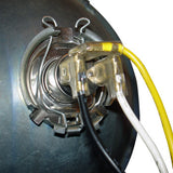 HEADWINDS Headlight Housing - 4-1/2" - Vampire Concours Bullet - Chrome 1-4500VCA