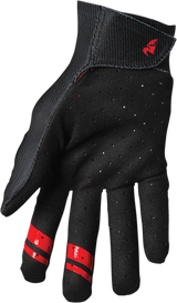 THOR Intense Team Gloves - Black/Red - Large 3360-0041