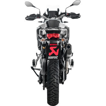 AKRAPOVIC Slip-On Line Muffler - Titanium Black - BMW F850GS S-B9SO3-HFBFCTBL/1