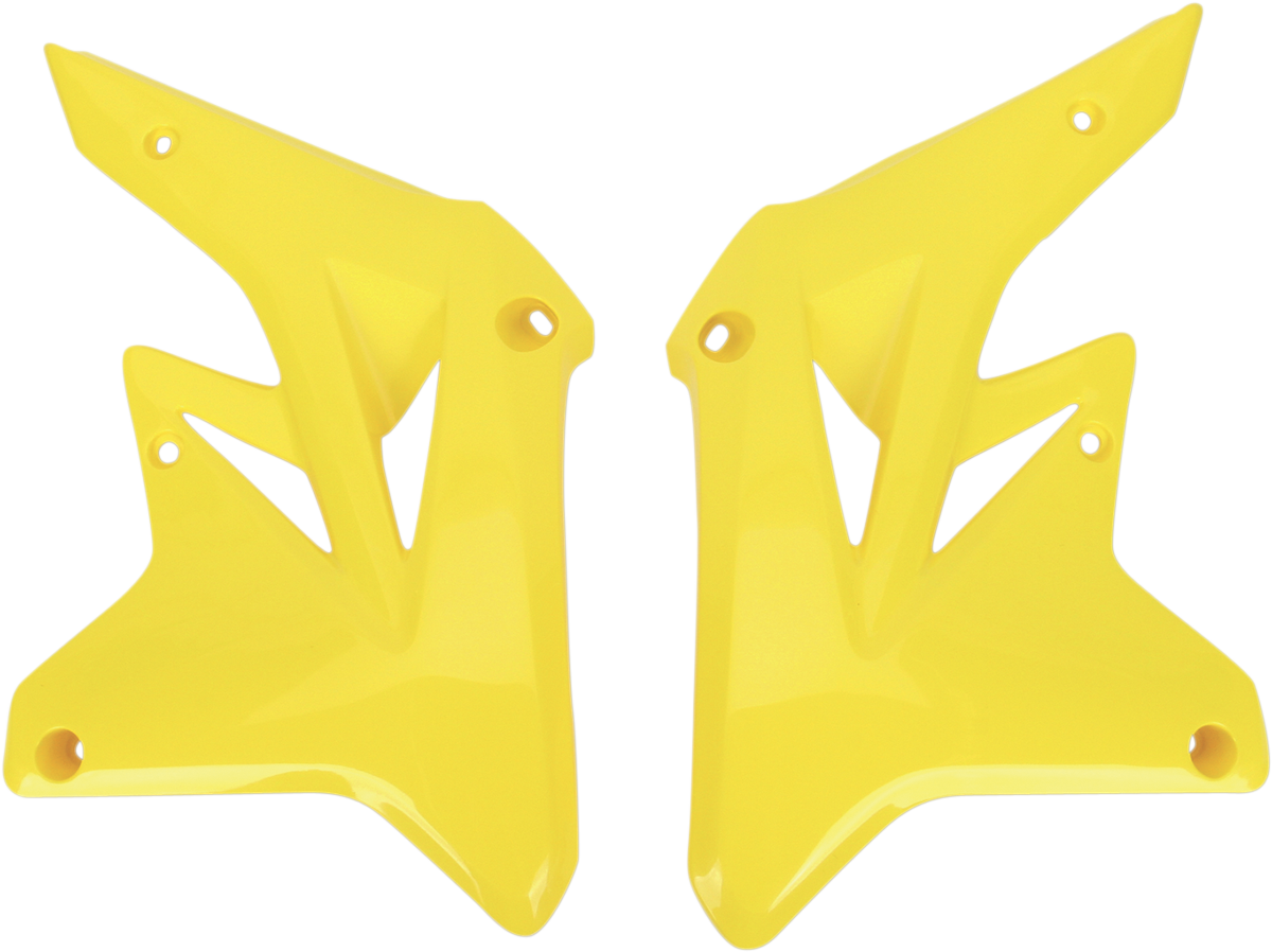 UFO Radiator Shrouds - Yellow SU04901-102