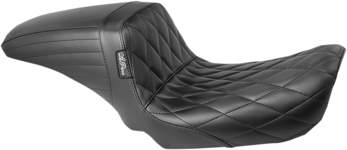 LE PERA Kickflip Daddy Long Legs Seat - Diamond - Black - FX '06+ LK-591DLDM