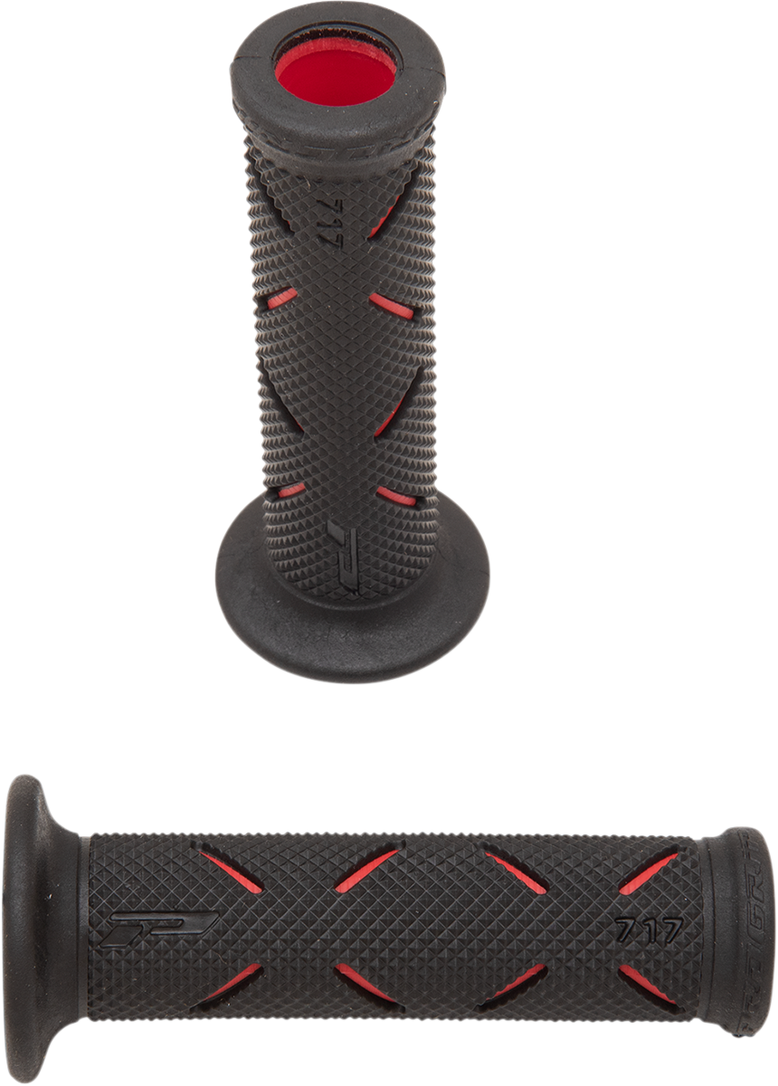 PRO GRIP Grips - 717 - Open Ends - Red/Black PA0717OERO02