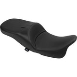 DRAG SPECIALTIES SEATS Extended Reach Freedom Seat - Solar Leather - Smooth Vinyl - FLT/FLH '09-'24 0801-1983