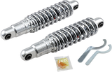 DRAG SPECIALTIES SHOCKS Premium Ride-Height Adjustable Shocks - Chrome - Heavy Duty - 12" C16-0156H