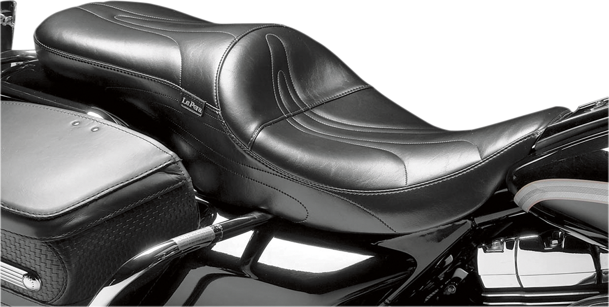 LE PERA Sorrento 2-Up Seat - Stitched - Black LK-907RZ