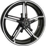 ARLEN NESS Wheel with Hub/Adapter - Factory 24 - Front - Black/Contrast Cut - 18x5.5 91-652