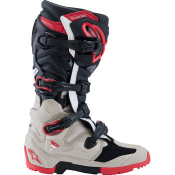 ALPINESTARS Tech 7 Enduro Boots - Black/Light Gray/Bright Red - US 14 2010426-1903-14