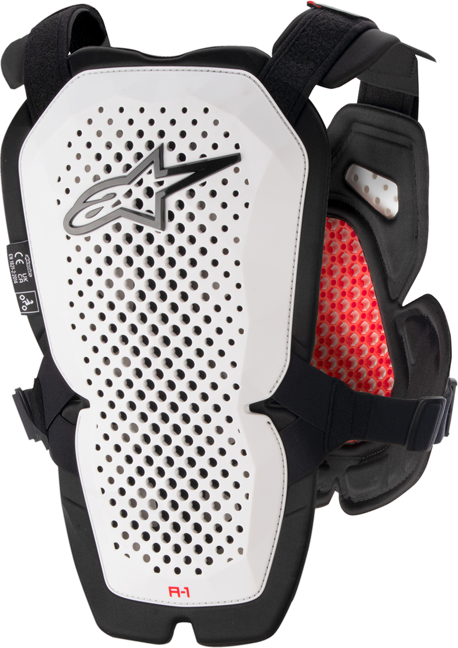 ALPINESTARS A-1 Pro Chest Protector - White/Black/Red - M/L 6700123213M/L