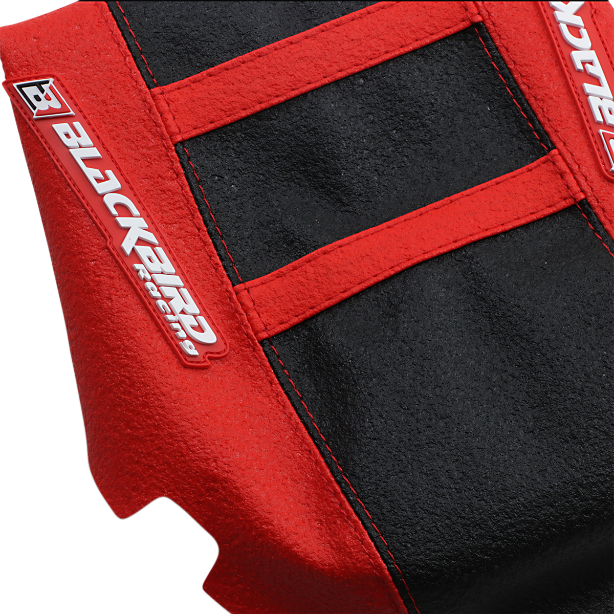 BLACKBIRD RACING Zebra Seat Cover - Black/Red - CRF 1145ZUS