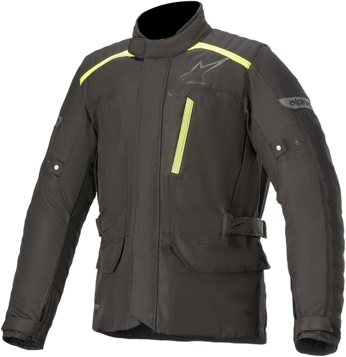 ALPINESTARS Gravity Drystar® Jacket - Black/Yellow - 2XL 3203720-155-2X