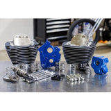 S&S CYCLE 132" Power Package Engine Performance Kit - Chain Drive - Oil Cooled - Highlighted Fins - M8 310-1232