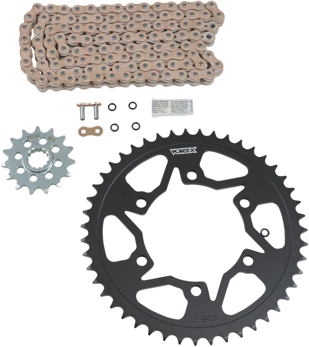 VORTEX Steel Chain Kit - Gold CKG6316