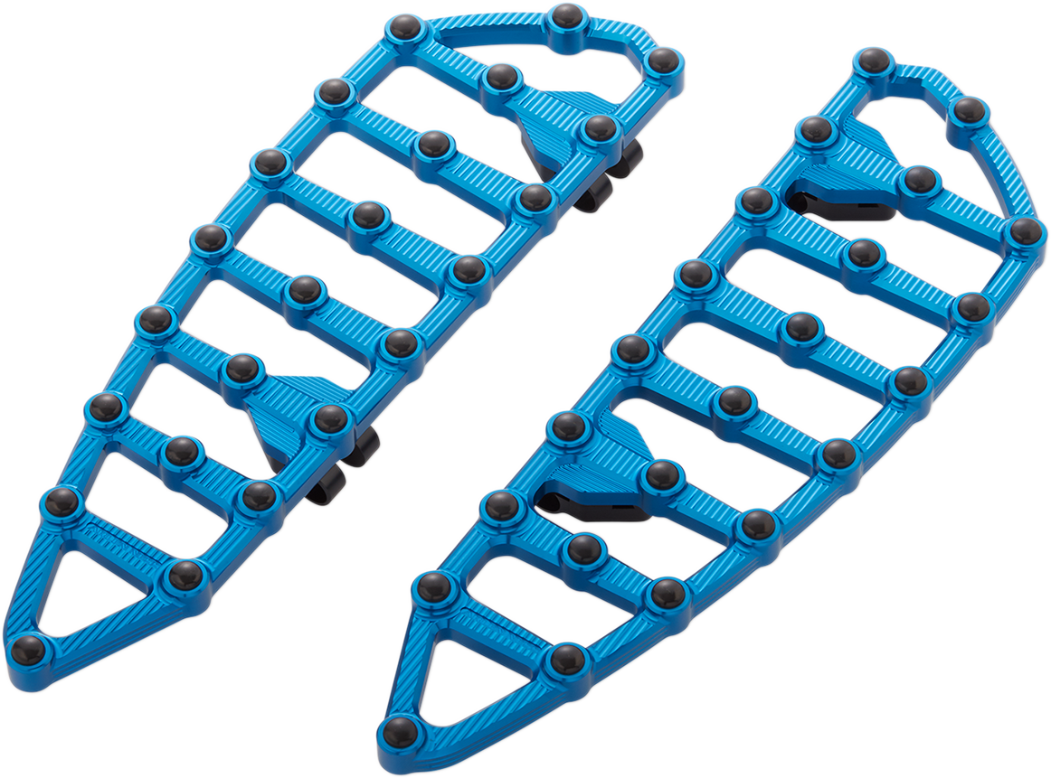 ARLEN NESS MX Driver Floorboards - Blue 06-892