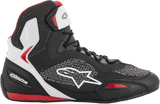 ALPINESTARS Faster-3 Rideknit® Shoes - Black/White/Red - US 10 2510319123-10