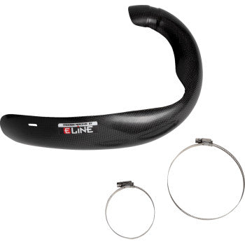 MOOSE RACING Pipe Guard - Carbon Fiber MPG12523C