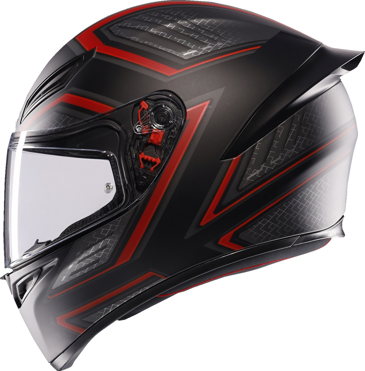 AGV K1 S Helmet - Sling - Matte Black/Red - Small 2118394003-038-S